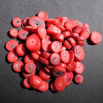 Prl 025a perles corail 10x12mm 50gr achat vente loisirs creatifs