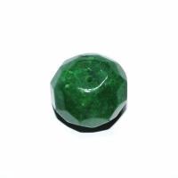Prl 030 pem 005 lot 13xperle emeraude facettee 15x13mm 62gr loisirs creatifs 4