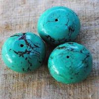 Prl 041 perles turquoise 30x20mm achat vente loisirs creatifs 2 