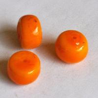 Prl 070 lot perles ambre baltique 21gr 23x16mm ethnique 4