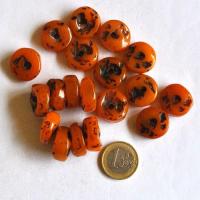 Prl 071 1 perle ambre ancienne tibetaine 2 7gr 8x20mm ethnique 5 