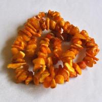 Prl 074 lot perles ambre baltique 50gr 64cm 10x15mm ethnique 3 