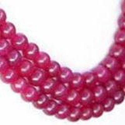 Pru 003d 22xperles rubis cachemire rondes polies 9mm 25gr achat vente bijoux loisirs creatifs