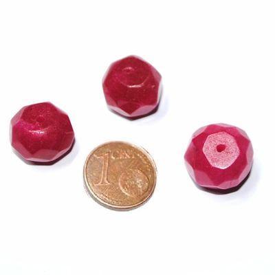 Pru 006a 3xperles rubis cachemire 12x15mm 14gr achat vente bijoux loisirs creatifs