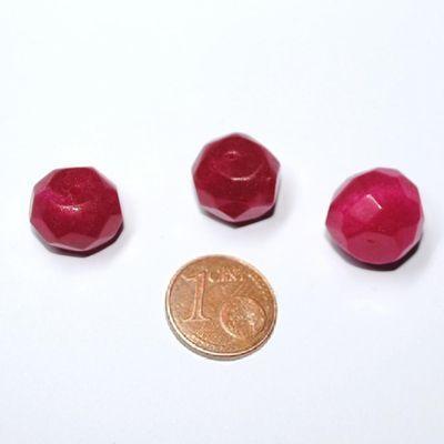 Pru 006a 3xperles rubis cachemire 12x15mm 14gr achat vente bijoux loisirs creatifs