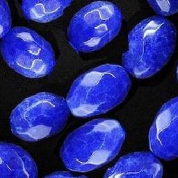 Psa 002c perles 12x16x22mm 6gr facettees polies saphir bleu cachemire achat vente loisirs creatifs