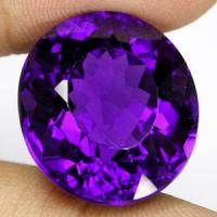 Pta 009a amethyste 26x22x14mm 48carats afrique pierre semi precieuse