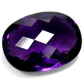 Pta 011b amethyste if 21x18x16mm 31carats uruguay pierre semi precieuse