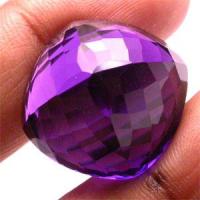 Pta 013a amethyste if 19x18x15mm 31carats uruguay pierre semi precieuse