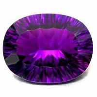 Pta 021c amethyste if 23x18x11mm 25carats uruguay pierre semi precieuse