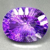 Pta 029a amethyste if 25x19x12mm 27carats bresil pierre semi precieuse