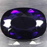 Pta 043c amethyste ovale 46x32x20mm 170carats uruguay pierre semi precieuse