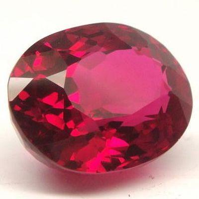 Ptp 004a topaze rouge if 18x14x10mm pierre taillee joaillerie