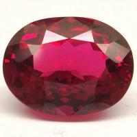 Ptp 004b topaze rouge if 18x14x10mm pierre taillee joaillerie