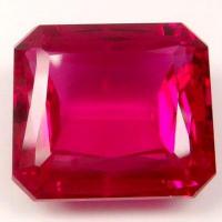 Ptp 009a topaze rouge 15x19x10mm pierre taillee joaillerie