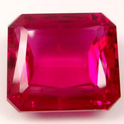 Ptp 009a topaze rouge 15x19x10mm pierre taillee joaillerie