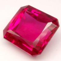 Ptp 009b topaze rouge 15x19x10mm pierre taillee joaillerie
