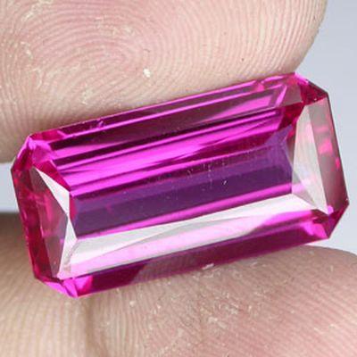 Ptp 017a topaze rouge if 22x12x8mm pierre taillee joaillerie