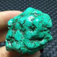 Ptq 072a turquoise verte tibet 63gr 49x38x28mm pierre brute polie vente 2 