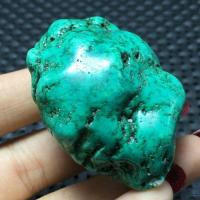 Ptq 072a turquoise verte tibet 63gr 49x38x28mm pierre brute polie vente 3 