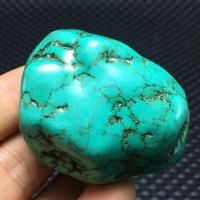 Ptq 073 turquoise verte tibet tibetaine 96gr 55x42x30mm pierre gemme lithotherapie reiki 4 
