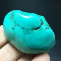 Ptq 078c turquoise verte tibet tibetaine 59gr 51x36x23mm pierre gemme lithotherapie reiki 3 