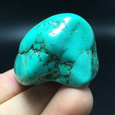 Ptq 090 turquoise verte tibet tibetaine 60gr 45x37x30mm pierre gemme lithotherapie reiki vente 1 