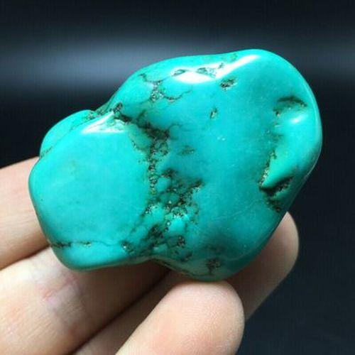 Ptq 090 turquoise verte tibet tibetaine 60gr 45x37x30mm pierre gemme lithotherapie reiki vente 2 