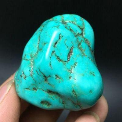 Ptq 092 turquoise verte tibet tibetaine 89gr 45x44x30mm pierre gemme lithotherapie reiki vente 4 