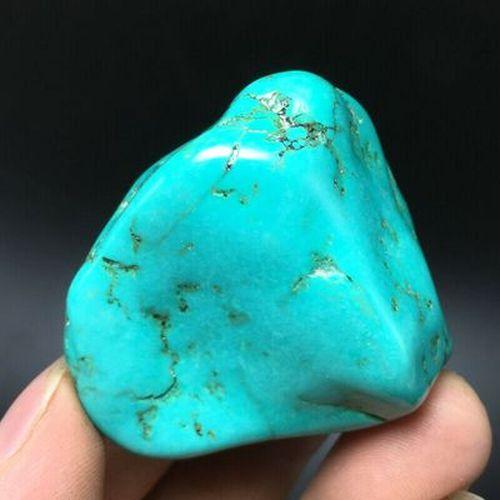 Ptq 092 turquoise verte tibet tibetaine 89gr 45x44x30mm pierre gemme lithotherapie reiki vente 5 