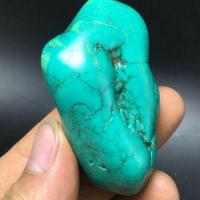 Ptq 098 turquoise verte tibet tibetaine 87gr 62x36x30mm pierre gemme lithotherapie reiki vente 1