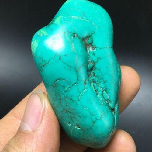 Ptq 098 turquoise verte tibet tibetaine 87gr 62x36x30mm pierre gemme lithotherapie reiki vente 1