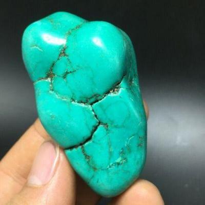 Ptq 098 turquoise verte tibet tibetaine 87gr 62x36x30mm pierre gemme lithotherapie reiki vente 1 