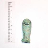 Scu 003d perle prehistorique phallus amazonite 38gr 60x22 phallique amulette loisirs creatifs