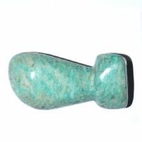 Scu 017c perle prehistorique phallus amazonite 28gr 55x22 phallique amulette porte bonheur