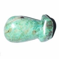 Scu 021a perle prehistorique phallus amazonite 17gr 38x22 phallique amulette porte bonheur 1