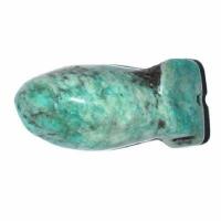 Scu 023a perle prehistorique phallus amazonite 20gr 40x20 phallique amulette loisirs creatifs