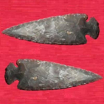 Slx 8035a pointe de fleche sagaie harpon silex prehistorique achat vente