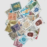 Tp 1002b lot de 50 timbres postes egypte obliteres