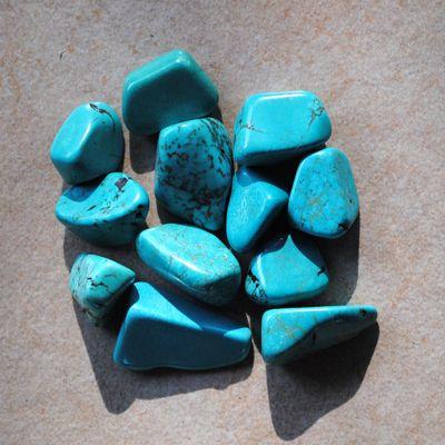 Tqp 025d lot 12xturquoise 63gr pierres brute polies achat vente