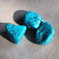 Tqp 036b lot 3xturquoise 45gr pierres brute polies achat vente