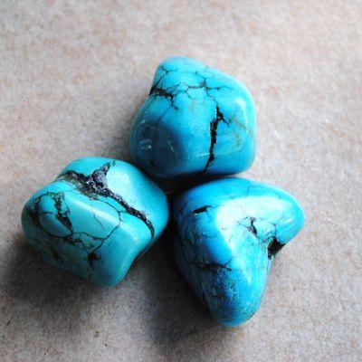 Tqp 042c lot 3xturquoise 77gr pierres brute polies achat vente 1