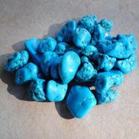 Tqp 056c lot 20xturquoise 120gr pierre brute polie achat vente